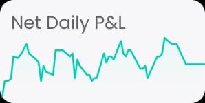 Net Daily P&L chart